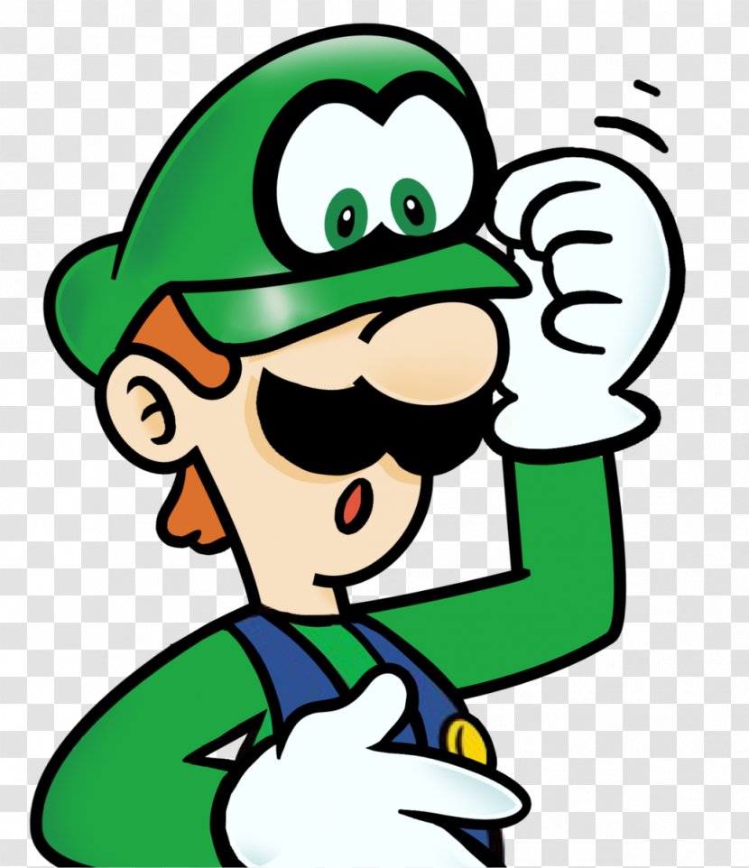 Luigi Mario Homo Sapiens - Green Transparent PNG