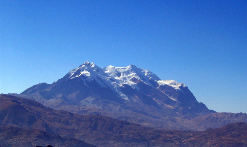 Illimani Ancohuma La Paz Mururata Nevado Sajama - Panorama - Mountain Transparent PNG
