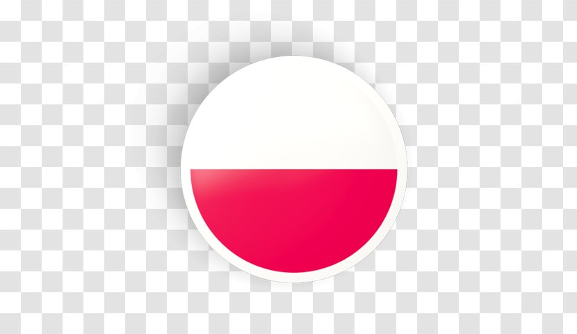 Poland Circle Halibut - Flag Of Transparent PNG