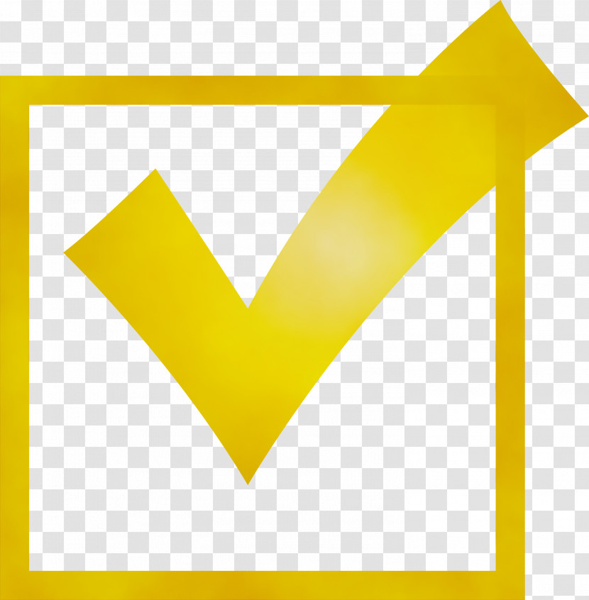 Line Triangle Yellow Font Symbol Transparent PNG