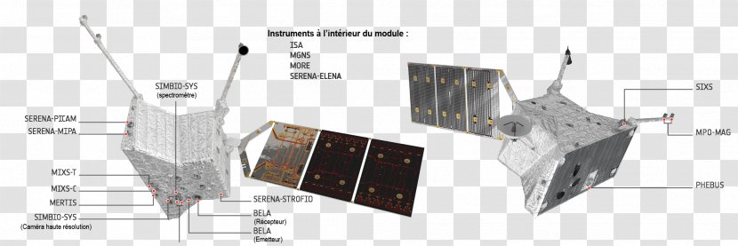 BepiColombo European Space Agency Mercury Planet Probe Transparent PNG