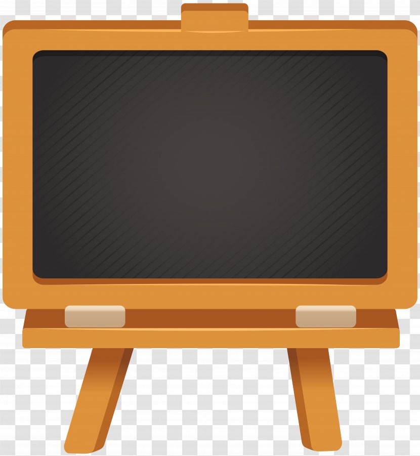 Teacher Television Clip Art - Office Supplies - BLACKBOARD Transparent PNG