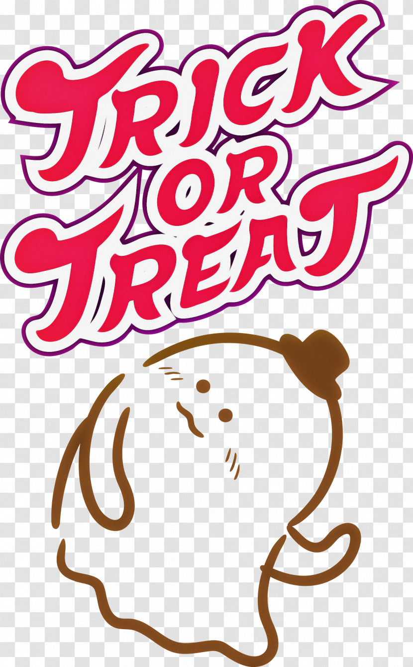 TRICK OR TREAT Happy Halloween Transparent PNG