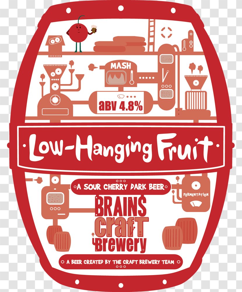 Beer Brains Brewery Welsh Whisky India Pale Ale - Fat Tuesday Transparent PNG