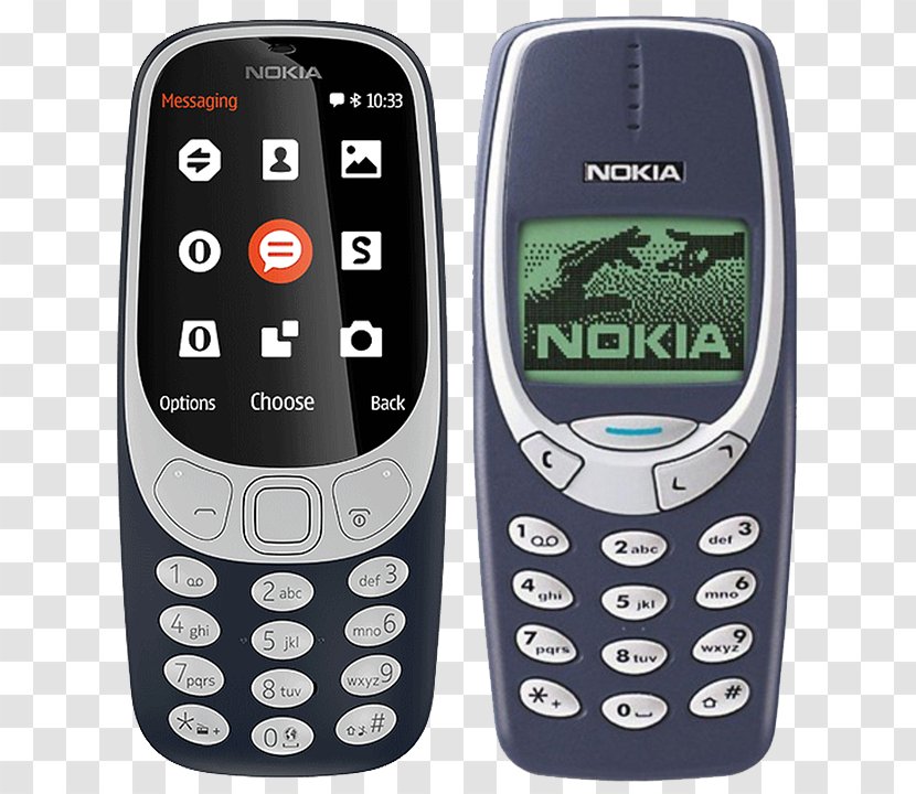 Nokia 3310 3G Telephone - 3 G Transparent PNG