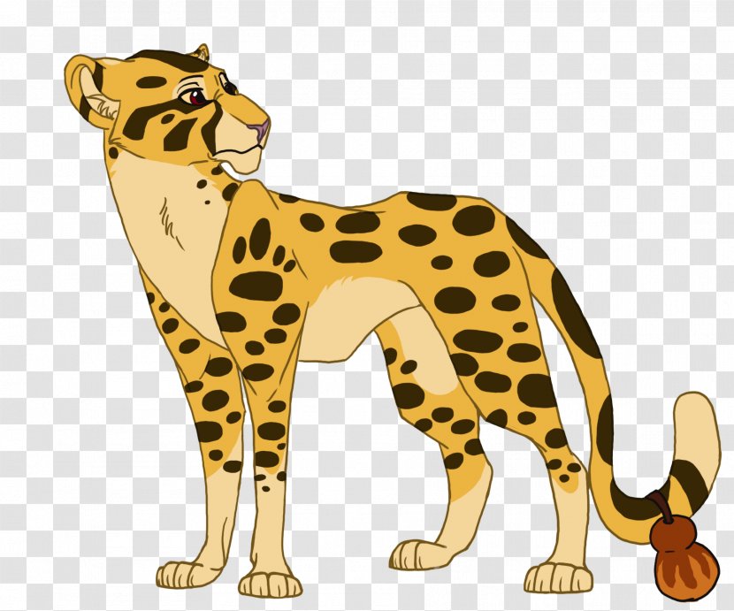 Cheetah Lion Rafiki Leopard Cat - Fauna Transparent PNG