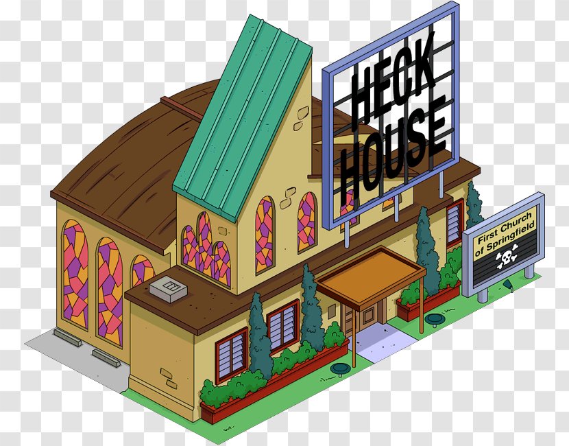 The Simpsons: Tapped Out Reverend Lovejoy Homer Simpson Springfield Grampa - Treehouse Of Horror - Pier Transparent PNG