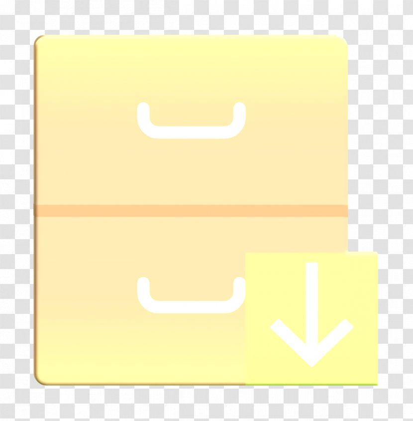 Archive Icon Interaction Assets Document - Smile Rectangle Transparent PNG