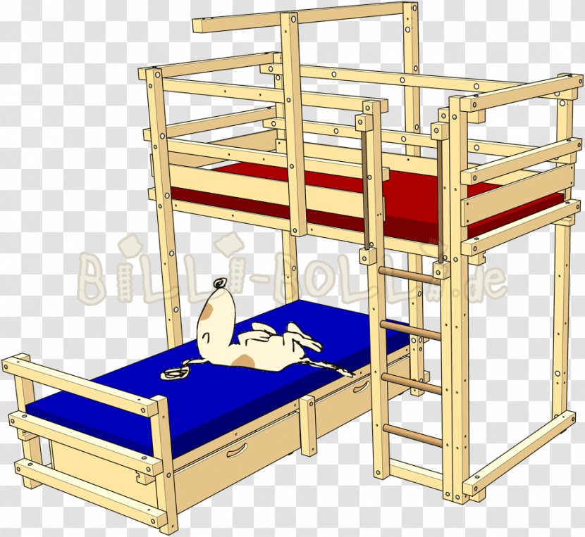 Bed Frame Bunk Furniture Room - Kid Transparent PNG