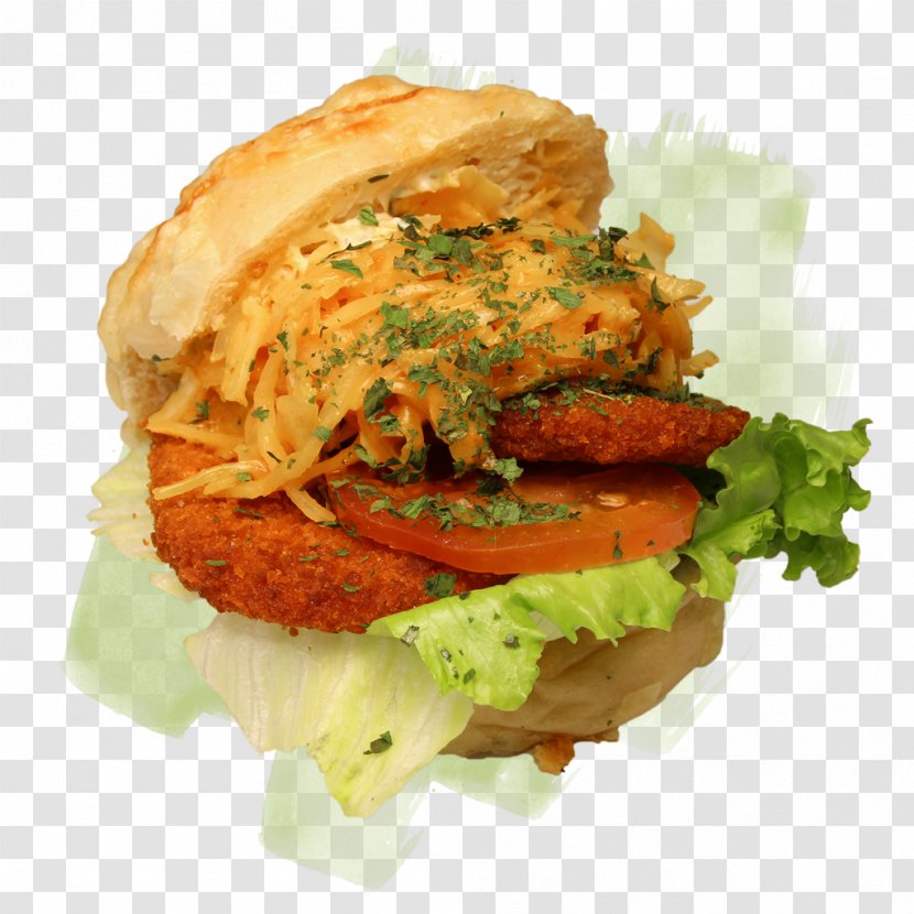 Veggie Burger Junk Food Breakfast Sandwich Schnitzel Slider - Salt Transparent PNG