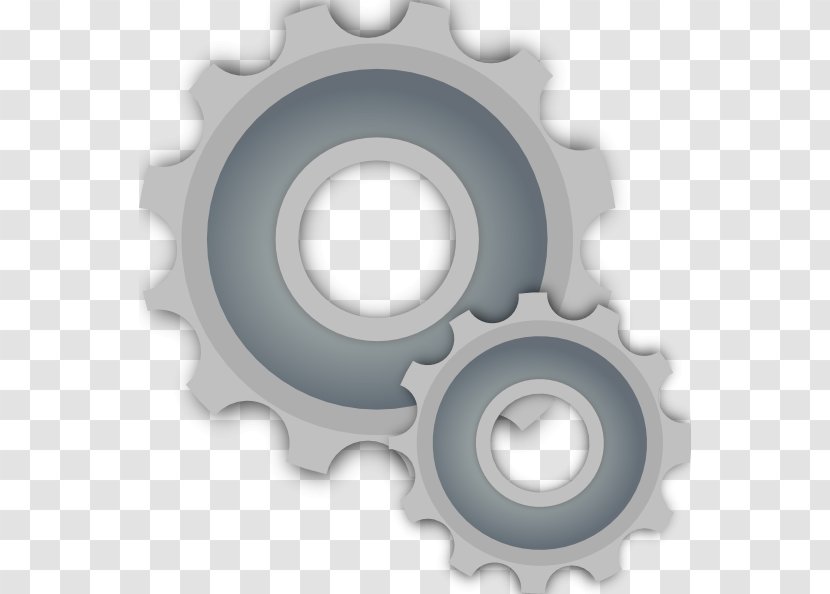 Business Process Gear Clip Art - Hardware - Showing Gallery For Gears Icon Transparent PNG