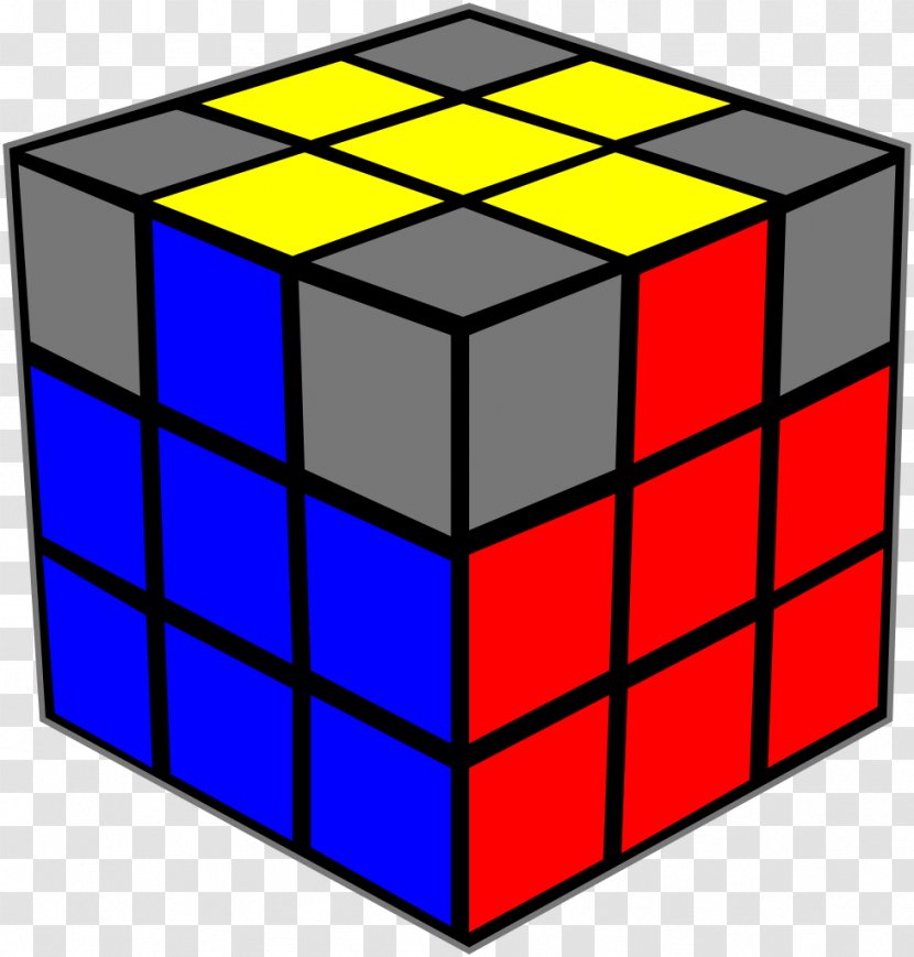 Rubik's Cube CFOP Method Puzzle Transparent PNG