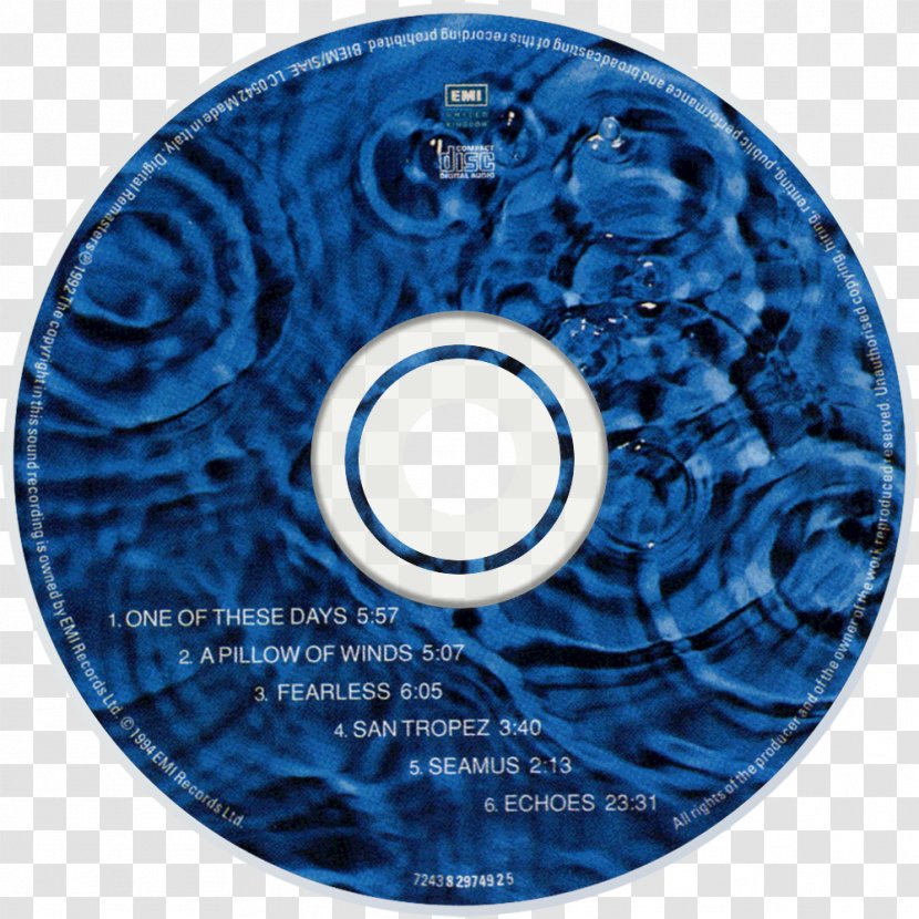 Compact Disc Meddle A Momentary Lapse Of Reason Tour Pink Floyd Atom Heart Mother - Flower - Pinkfloyd Transparent PNG