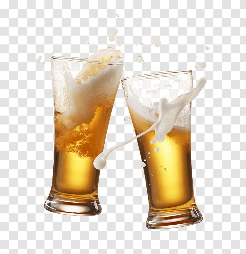 Beer Glasses Champagne Stock Photography - Cocktail Transparent PNG