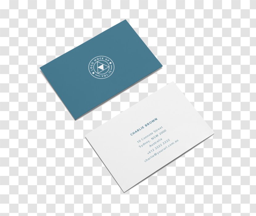 Brand Turquoise Font - Boutique Business Card Series Transparent PNG