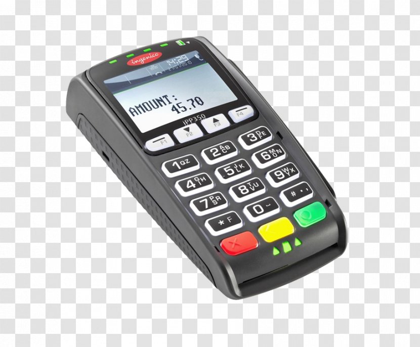 PIN Pad EMV Point Of Sale Contactless Payment Ingenico - Merchant Services - Credit Card Transparent PNG