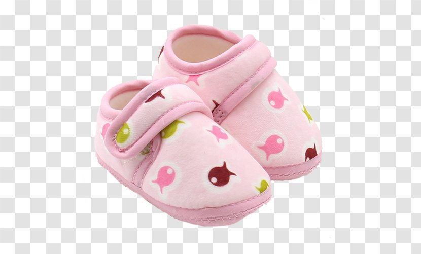 Slipper Shoe Infant - Cute Cartoon Baby Shoes Transparent PNG