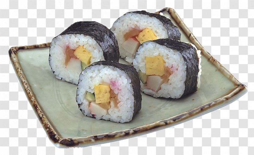Sushi Gimbap Makizushi Nori Taobao - Dish - Japanese Transparent PNG