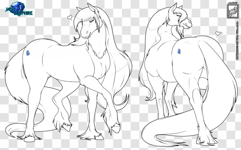Mustang Pack Animal Homo Sapiens Drawing Sketch - Watercolor Transparent PNG