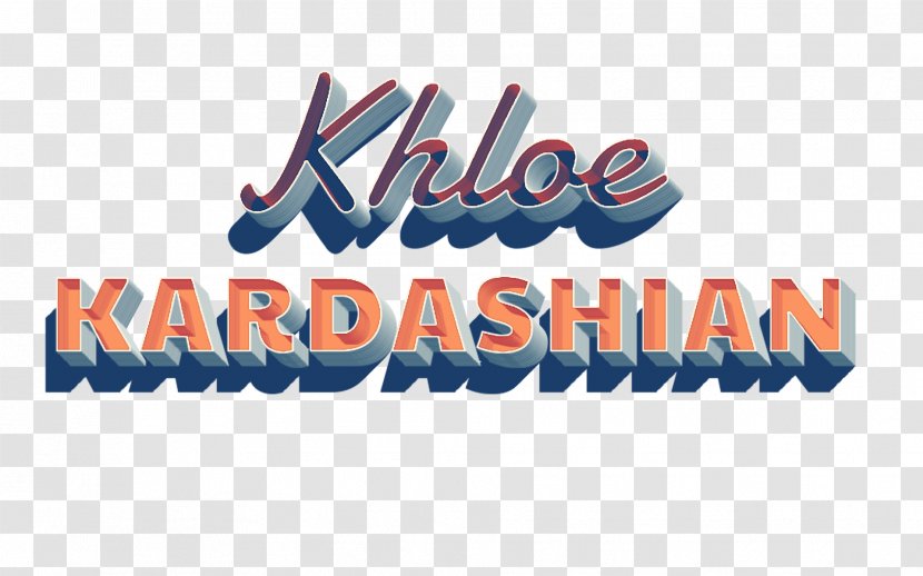 Logo Brand Font - Khloe Kardashian Transparent PNG