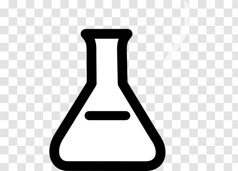 Beaker Laboratory Flasks Clip Art - Area - Science Flask Transparent PNG