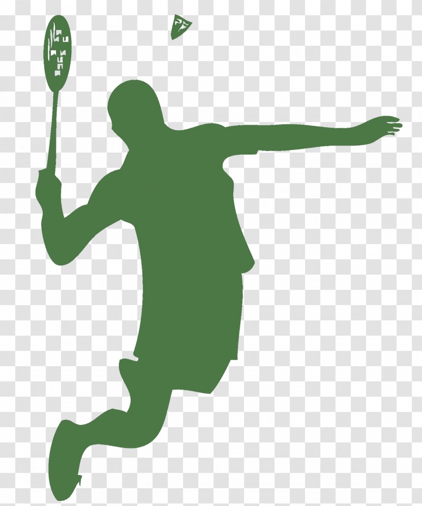 Badminton Sport Clip Art - Silhouette Transparent PNG