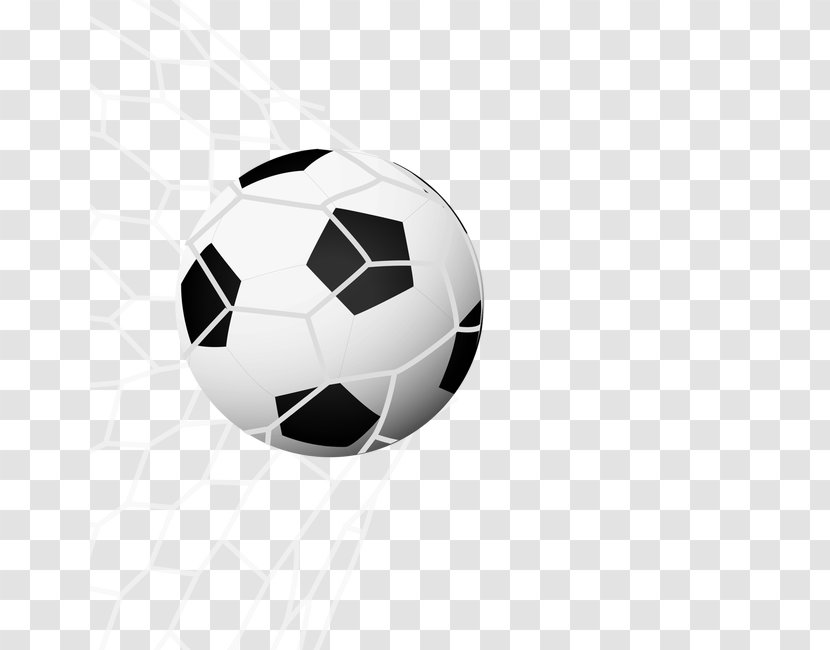 Football Icon - Sport - Ball In The Net Background Vector Transparent PNG