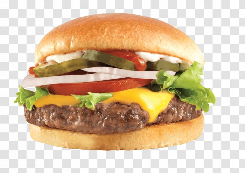 Hamburger Chicken Sandwich Cheeseburger Wendy's Patty - Fast Food Restaurant - Burger Transparent PNG