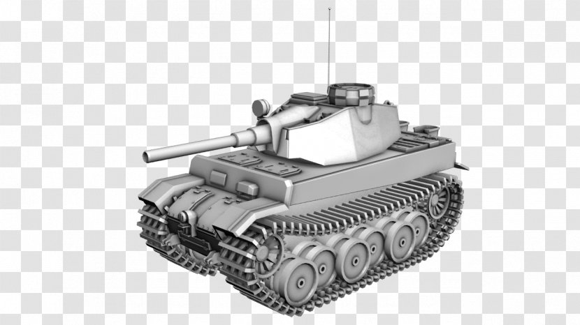 Churchill Tank Heavy Infantry Gun Turret - Self Propelled Artillery Transparent PNG