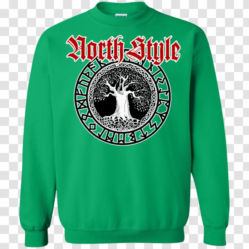 T-shirt Hoodie Crew Neck Sweater Neckline - Shirt Transparent PNG
