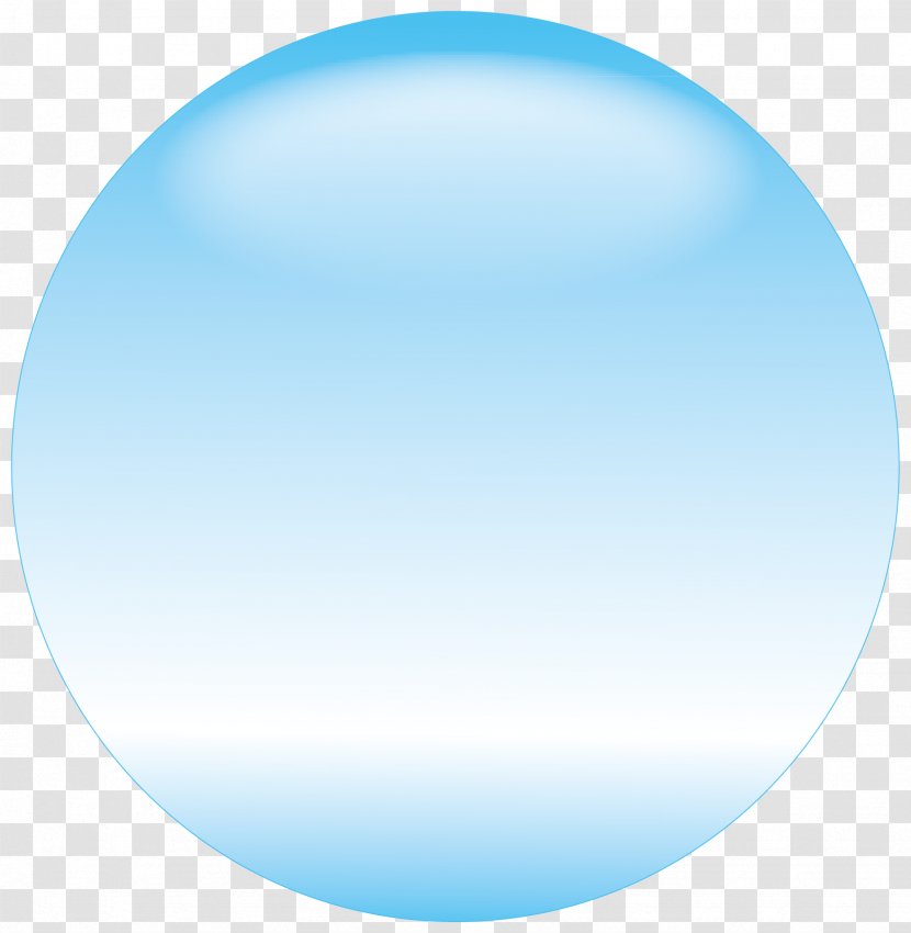 Button Glass Download - Azure - Blue Cartoon Transparent PNG