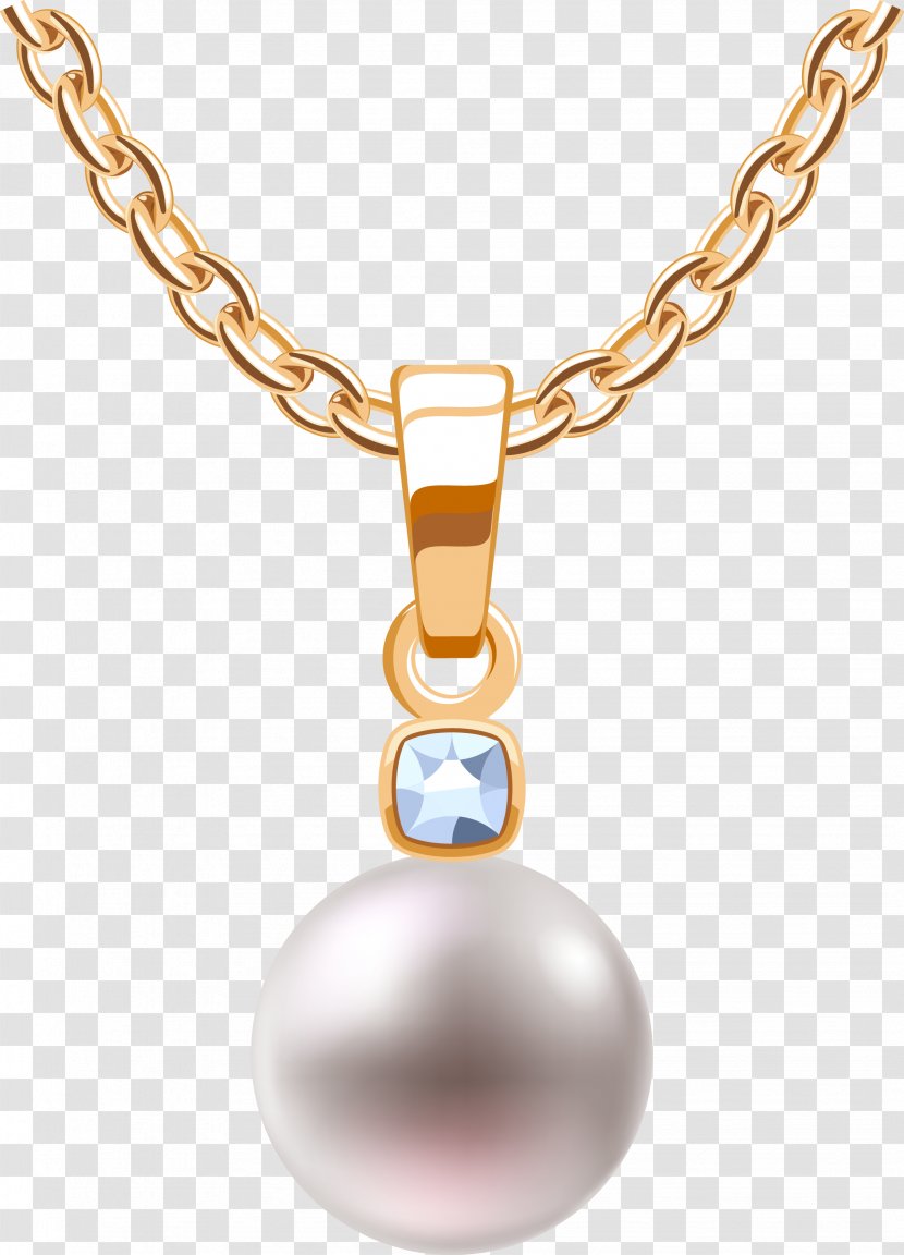 Pearl Necklace Earring Jewellery - Ring Transparent PNG