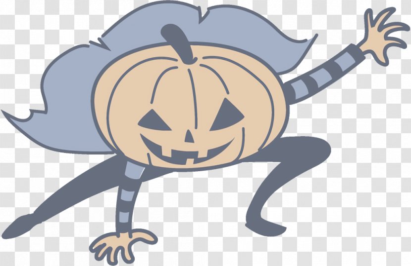 Jack-o-Lantern Halloween Pumpkin Carving - Cartoon - Plant Smile Transparent PNG