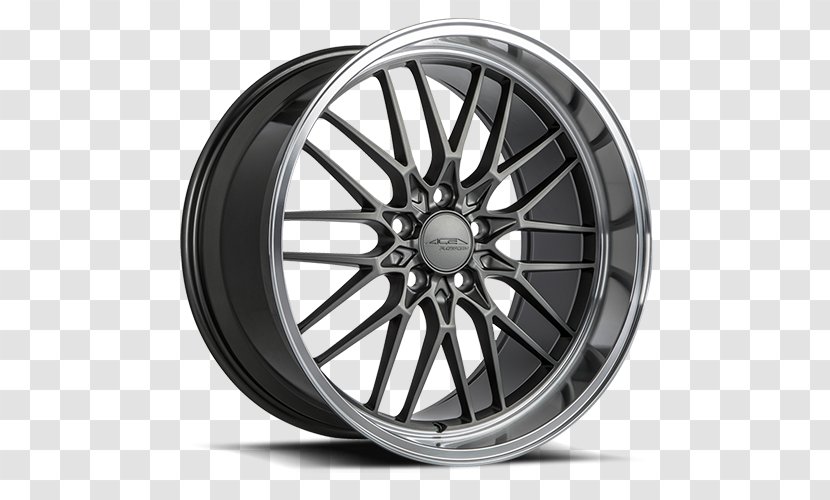 Car Custom Wheel Gunmetal Alloy Transparent PNG