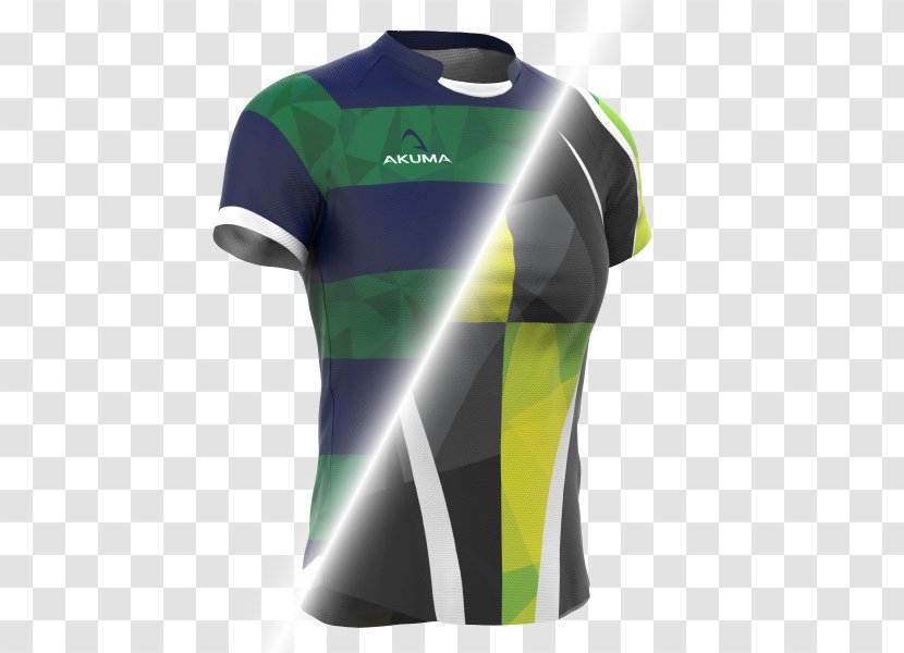 Jersey T-shirt Sleeve Rugby - Team - Formfitting Garment Transparent PNG