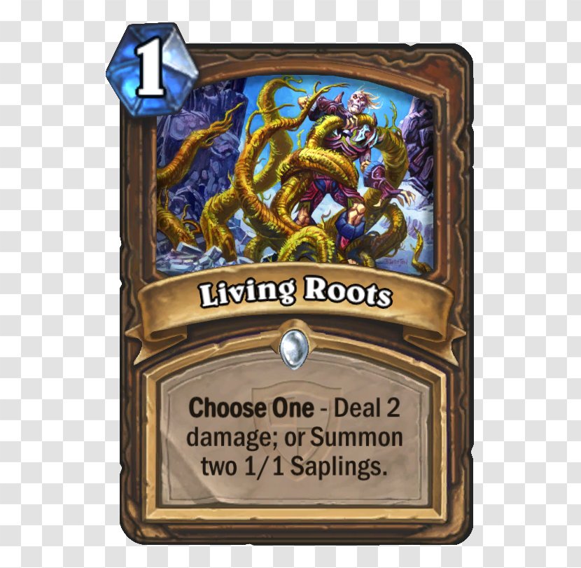 Hearthstone Living Roots Tempo Storm Power Of The Wild Druid - Blizzard Entertainment Transparent PNG