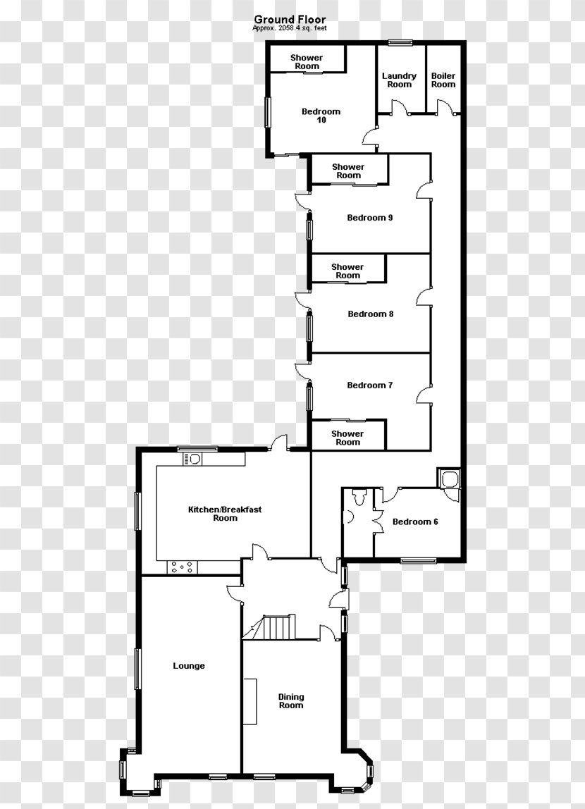 Floor Plan Line - Design Transparent PNG