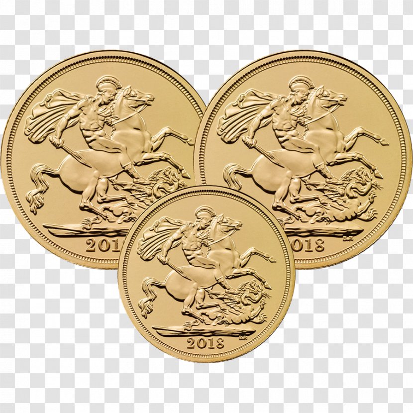 Royal Mint Sovereign Bullion Coin Gold - Collecting Transparent PNG