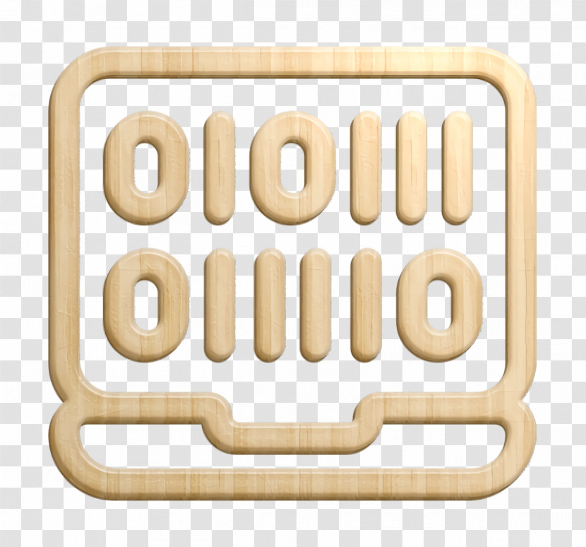Bitcoin Icon Binary Icon Monitor Icon Transparent PNG