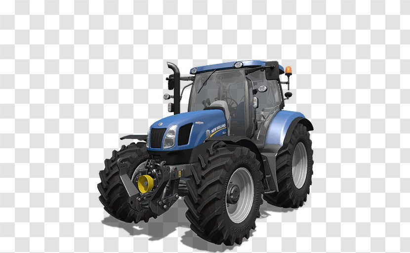 Farming Simulator 17 Tractor Valtra New Holland Agriculture Steyr Terrus - Rim Transparent PNG