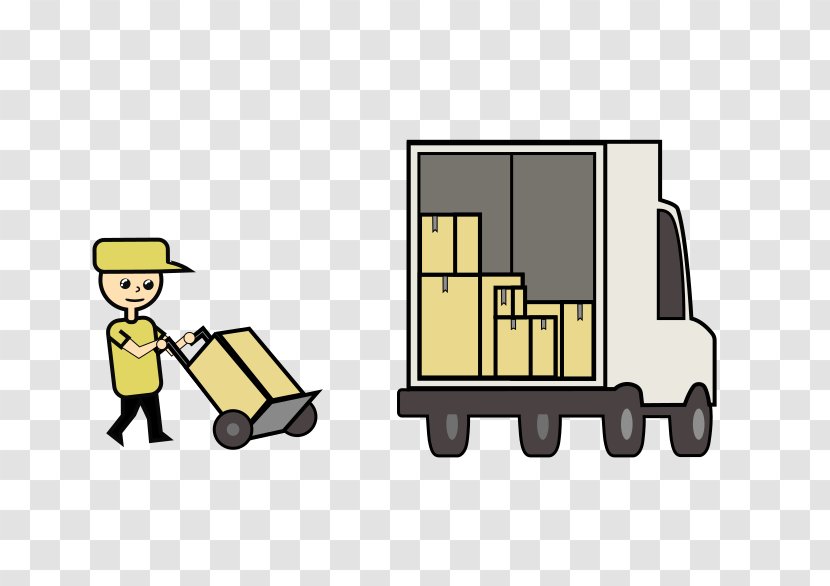 Warehouse Cartoon - Forklift - Vehicle Rolling Transparent PNG