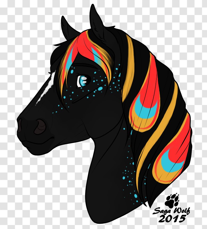 Mustang Halter Illustration Snout Legendary Creature Transparent PNG