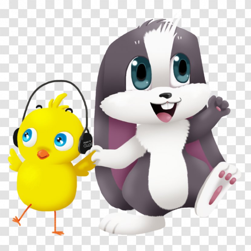 Cartoon Penguin European Rabbit - Flightless Bird - Dancing LADY Transparent PNG