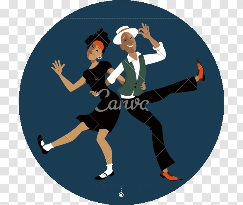 Modern Dance Swing Jitterbug Charleston - Joint - SWING DANCE Transparent PNG