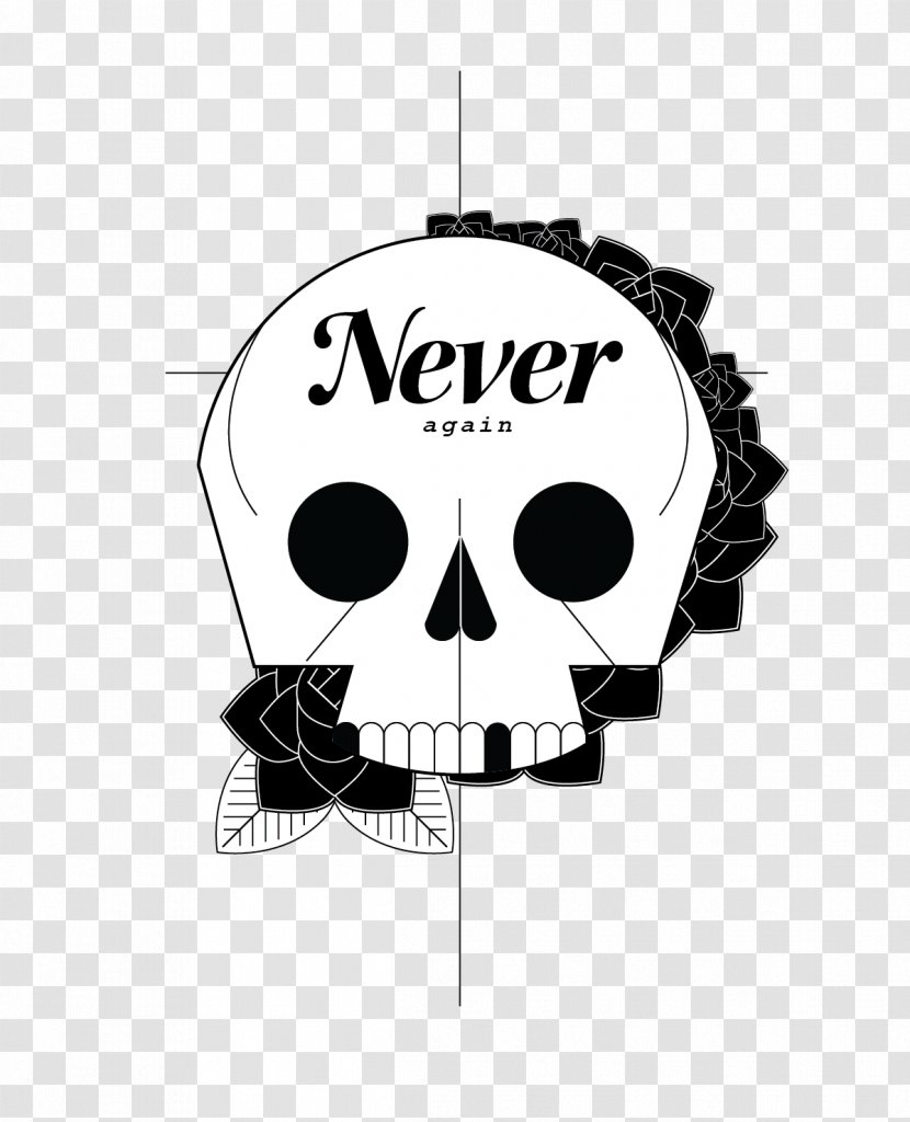 Product Design Logo Skull Brand Font - Bone Transparent PNG