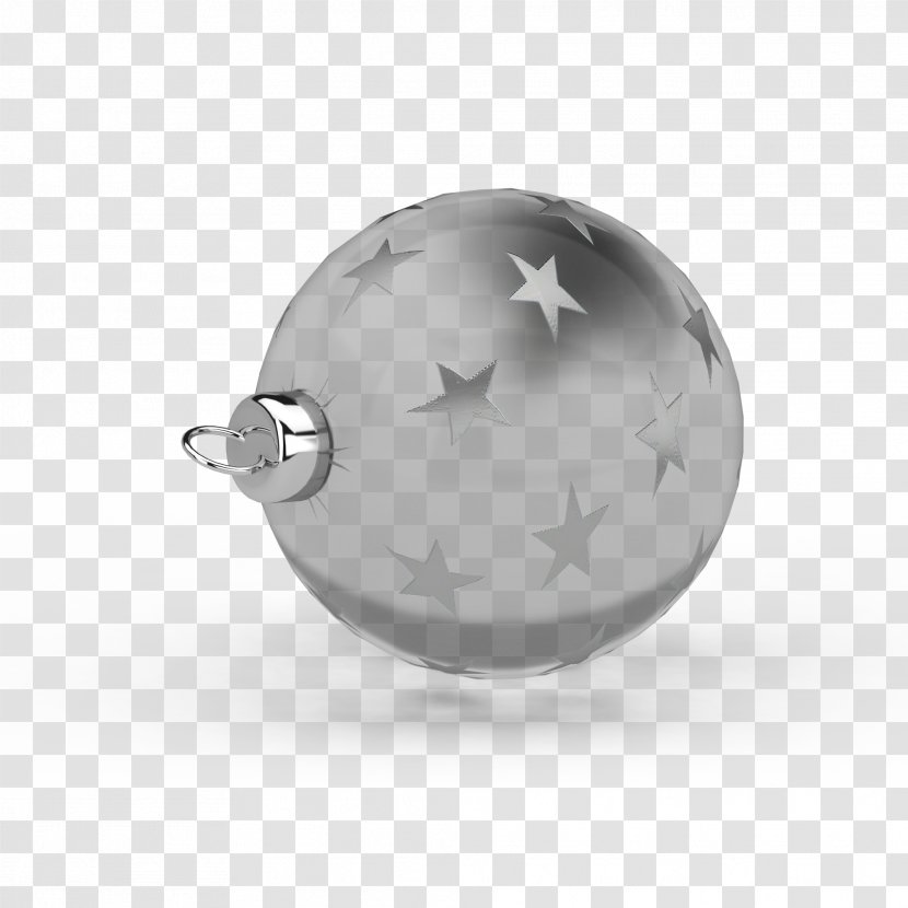 Pentagram - Symbol - Silver Decorative Material Ball Transparent PNG