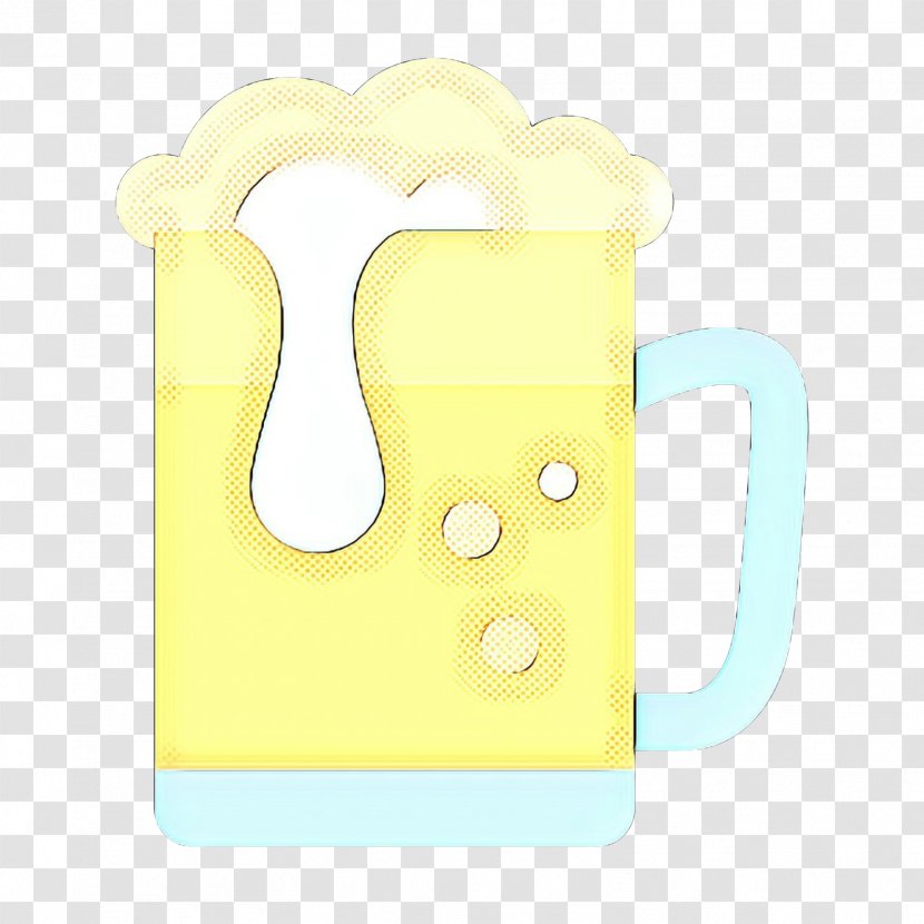 Retro Background - Lock And Key - Drinkware Mug Transparent PNG