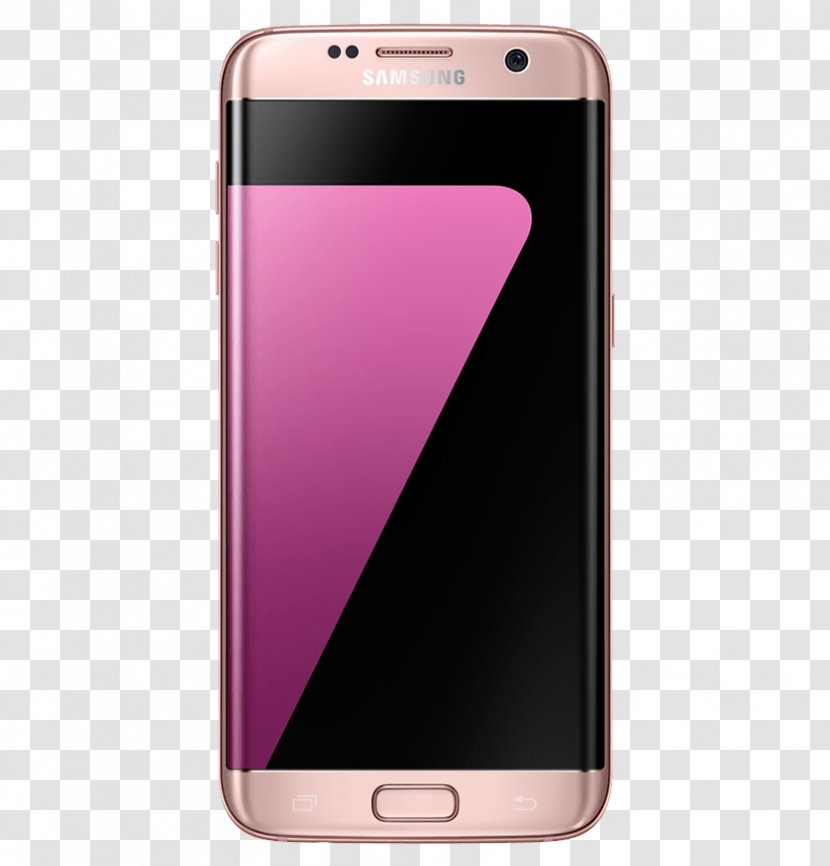 Telephone Samsung Android Smartphone Rose - Edge Transparent PNG