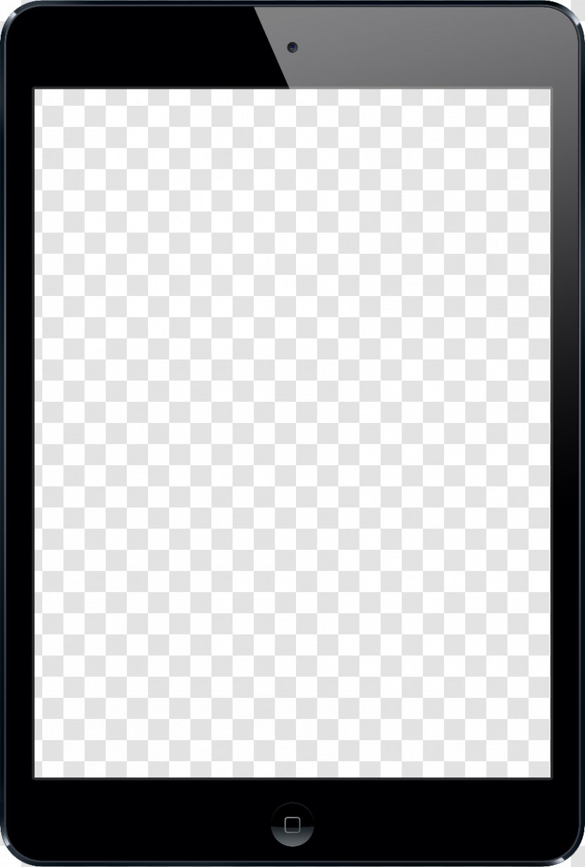 IPhone 4S 6 Plus 6S 7 5s - Black And White - Tablet Clipart Transparent PNG