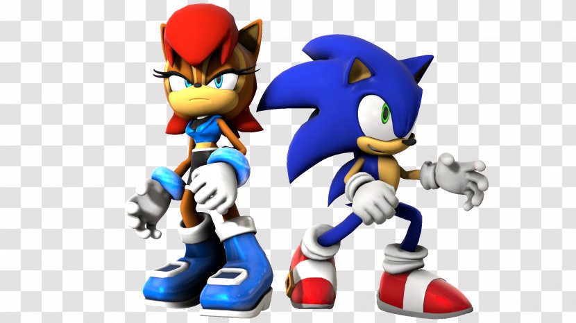 Sonic & Sally Princess Acorn 3D Generations Adventure - X Transparent PNG